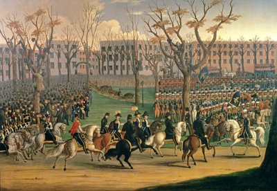 Der Empfang von General Louis Kossuth in New York City, 6. Dezember 1851 von E. Percel